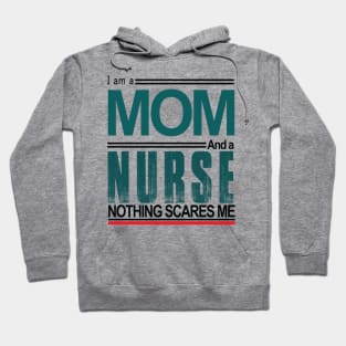 Mon and a Nurse Hoodie